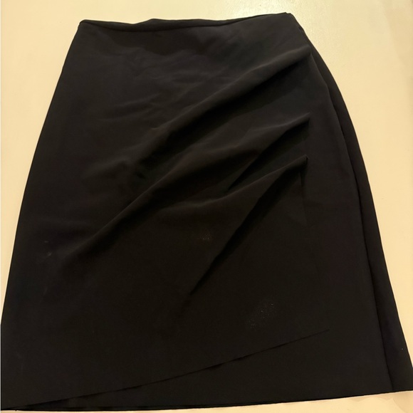 Chiara Boni La Petite Robe Black Ruffle Skirt 14 EUC Holiday Andree midi NIOR - Picture 2 of 9